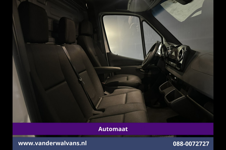 Mercedes-Benz Sprinter 317 CDI 170pk 9G-Tronic Automaat L2H2 2025 Model Euro6 Airco | Camera | Navigatie | Adaptieve Cruisecontrol | LED Chauffeursstoel, Stoelverwarming, Parkeersensoren, Bijrijdersbank, XL MBUX