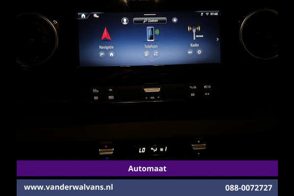 Mercedes-Benz Sprinter 317 CDI 170pk 9G-Tronic Automaat L2H2 2025 Model Euro6 Airco | Camera | Navigatie | Adaptieve Cruisecontrol | LED Chauffeursstoel, Stoelverwarming, Parkeersensoren, Bijrijdersbank, XL MBUX