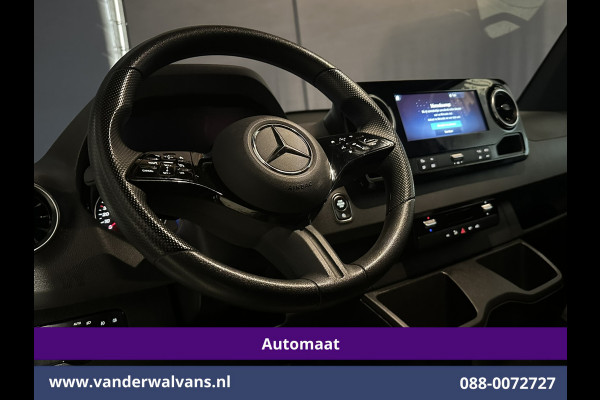 Mercedes-Benz Sprinter 317 CDI 170pk 9G-Tronic Automaat L2H2 2025 Model Euro6 Airco | Camera | Navigatie | Adaptieve Cruisecontrol | LED Chauffeursstoel, Stoelverwarming, Parkeersensoren, Bijrijdersbank, XL MBUX