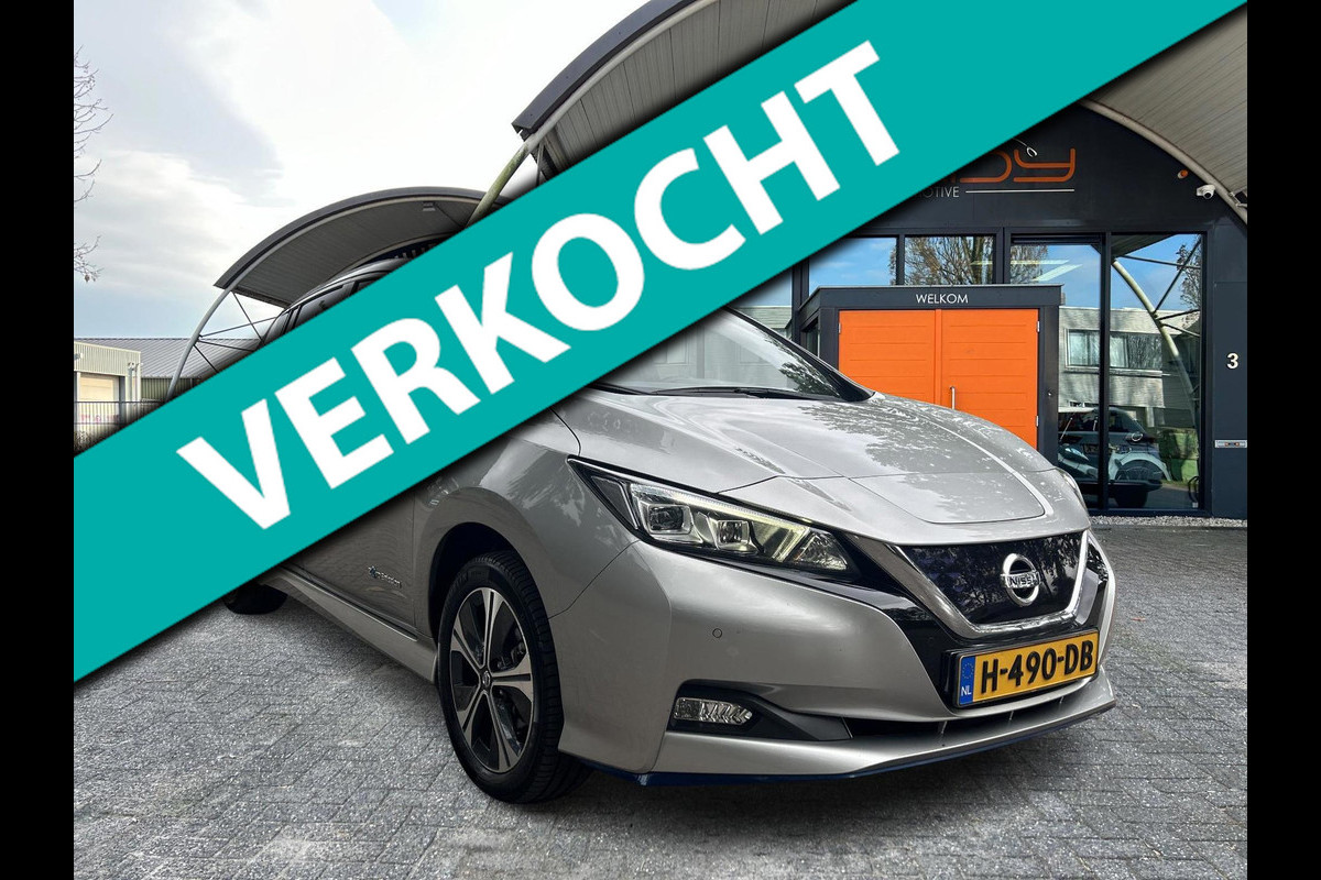 Nissan Leaf E+ Tekna 62 kWh 90% SOH Warmtepomp Rijklaarprijs!