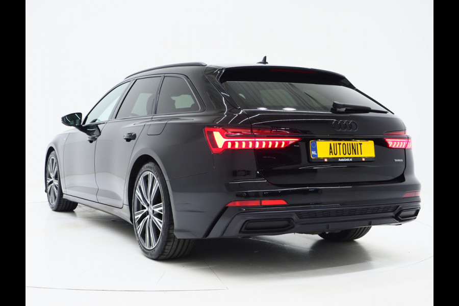 Audi A6 Avant 55 TFSI e quattro Competition | Leder/Alcantara | Memory | Cruise | PDC | Donkere Hemel | Sportstuur | Carplay