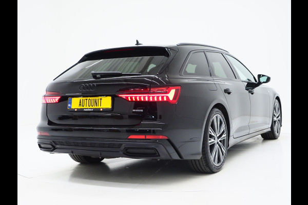 Audi A6 Avant 55 TFSI e quattro Competition | Leder/Alcantara | Memory | Cruise | PDC | Donkere Hemel | Sportstuur | Carplay
