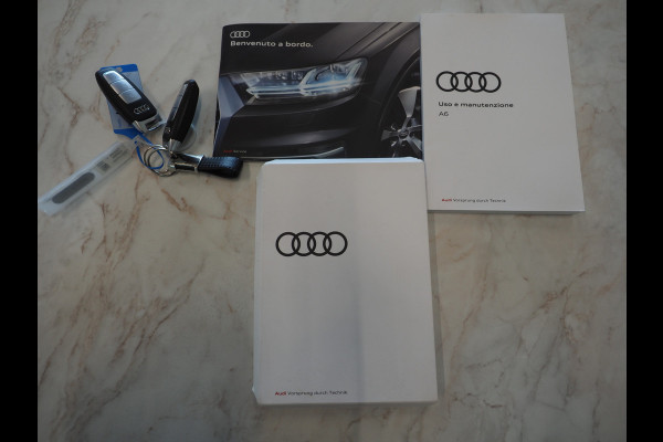 Audi A6 Avant 55 TFSI e quattro Competition | Leder/Alcantara | Memory | Cruise | PDC | Donkere Hemel | Sportstuur | Carplay