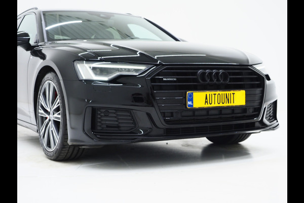 Audi A6 Avant 55 TFSI e quattro Competition | Leder/Alcantara | Memory | Cruise | PDC | Donkere Hemel | Sportstuur | Carplay