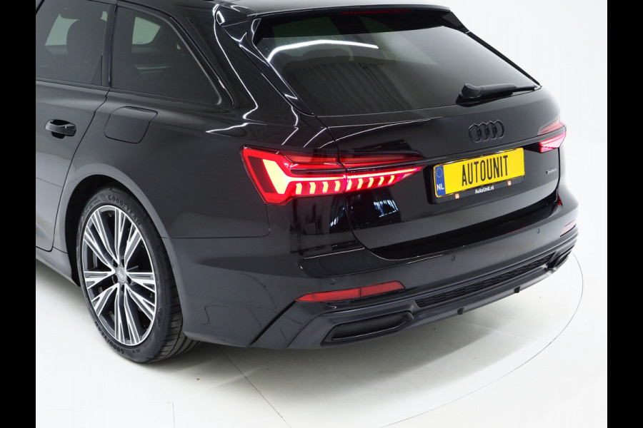 Audi A6 Avant 55 TFSI e quattro Competition | Leder/Alcantara | Memory | Cruise | PDC | Donkere Hemel | Sportstuur | Carplay