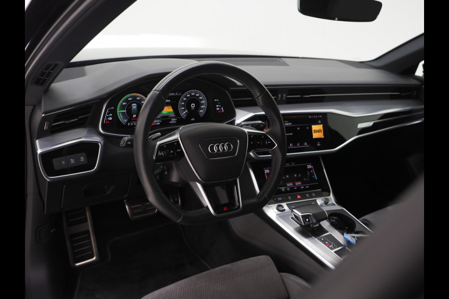 Audi A6 Avant 55 TFSI e quattro Competition | Leder/Alcantara | Memory | Cruise | PDC | Donkere Hemel | Sportstuur | Carplay