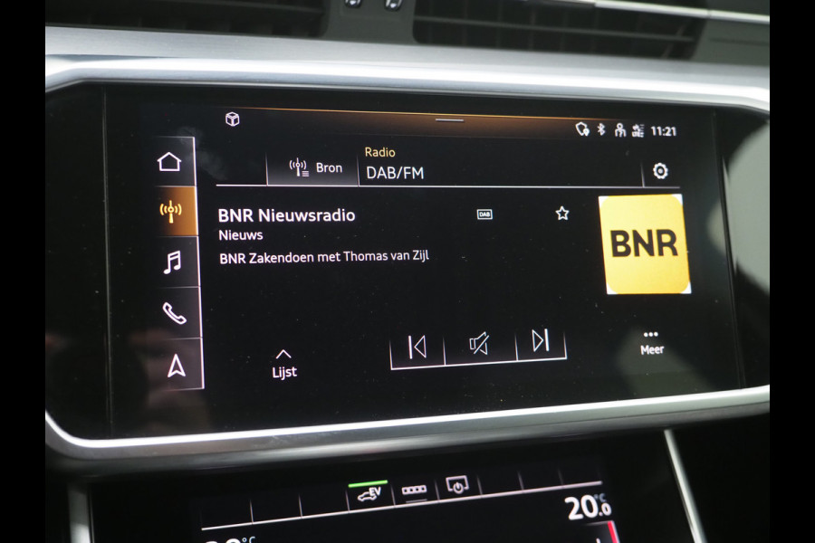 Audi A6 Avant 55 TFSI e quattro Competition | Leder/Alcantara | Memory | Cruise | PDC | Donkere Hemel | Sportstuur | Carplay