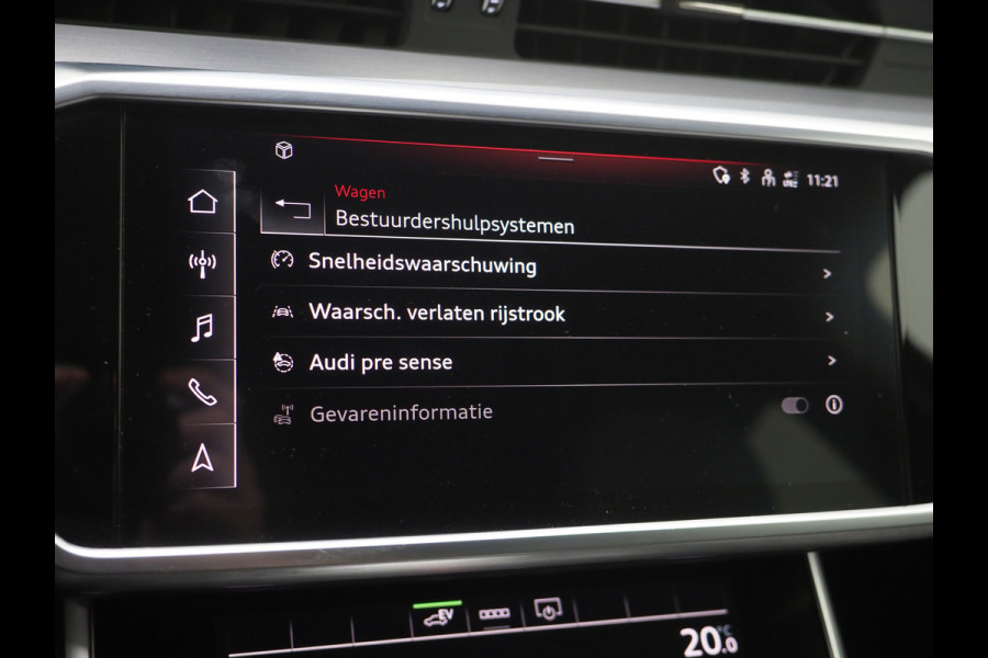 Audi A6 Avant 55 TFSI e quattro Competition | Leder/Alcantara | Memory | Cruise | PDC | Donkere Hemel | Sportstuur | Carplay