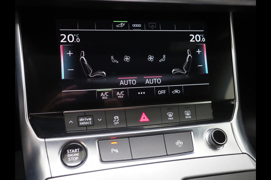 Audi A6 Avant 55 TFSI e quattro Competition | Leder/Alcantara | Memory | Cruise | PDC | Donkere Hemel | Sportstuur | Carplay