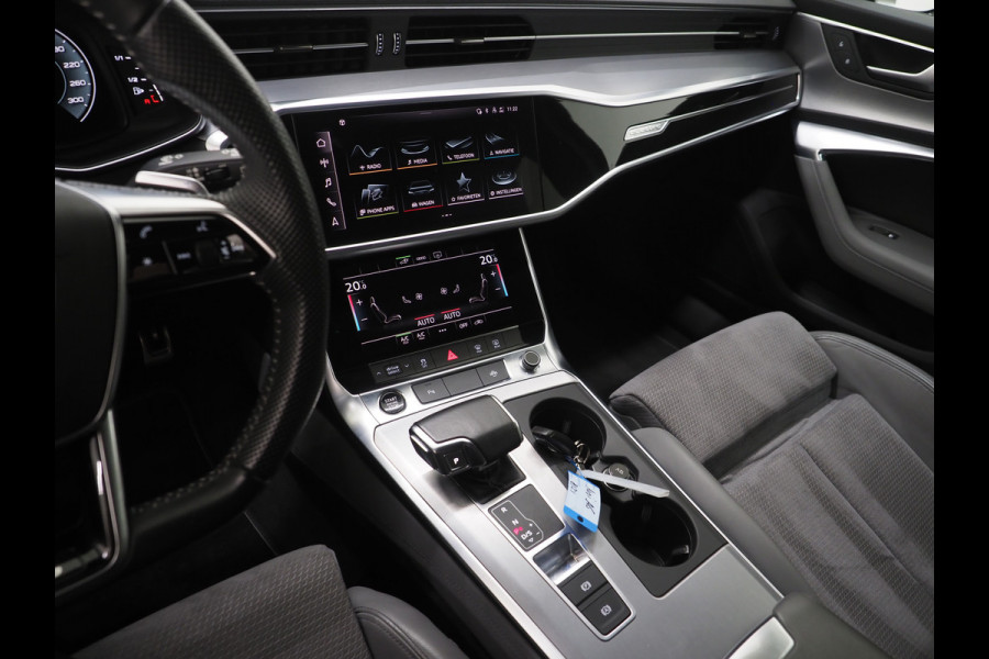 Audi A6 Avant 55 TFSI e quattro Competition | Leder/Alcantara | Memory | Cruise | PDC | Donkere Hemel | Sportstuur | Carplay