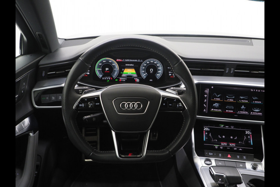 Audi A6 Avant 55 TFSI e quattro Competition | Leder/Alcantara | Memory | Cruise | PDC | Donkere Hemel | Sportstuur | Carplay