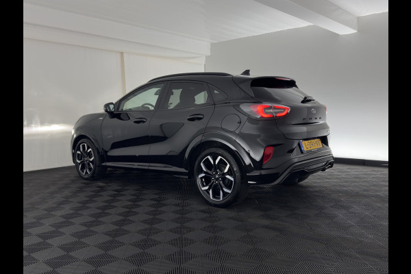 Ford Puma 1.0 EcoBoost Hybrid ST-Line X (INCL-BTW) *LEATHER-FABRIC | ADAPTIVE-CRUISE | FULL-LED | BANG&OLUSEN |  BLIND-SPOT | CAMERA | HEATED-SPORTSEATS | DIGI-COCKPIT | NAVI-FULLMAP | PRIVACY-GLASS | AMBIENT-LIGHT | TOWBAR | 18''A