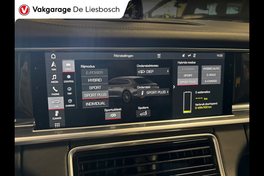 Porsche Panamera Sport Turismo 4.0 Turbo S E-Hybrid / pano / leer / keramisch/ Bose / softclose / sportchrono