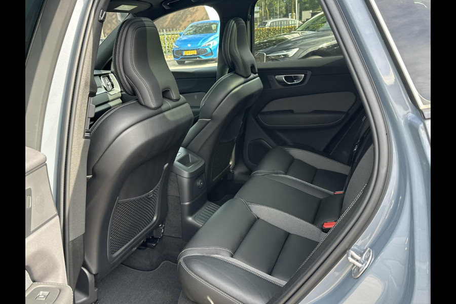 Volvo XC60 2.0 T8 Plug-in hybrid AWD Ultra Dark SOH 100% | 21'' INCH WIELEN | HARMAN KARDON | MEM. SEATS | VOOR & ACHTER STOELEN VERWARMD | STUURWIEL VERWARMD | PANO | KEYLESS | DODE HOEK | RIJKLAAR + 12 MND BOVAG GARANTIE |