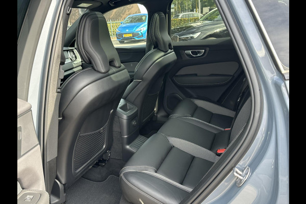 Volvo XC60 2.0 T8 Plug-in hybrid AWD Ultra Dark SOH 100% | 21'' INCH WIELEN | HARMAN KARDON | MEM. SEATS | VOOR & ACHTER STOELEN VERWARMD | STUURWIEL VERWARMD | PANO | KEYLESS | DODE HOEK | RIJKLAAR + 12 MND BOVAG GARANTIE |