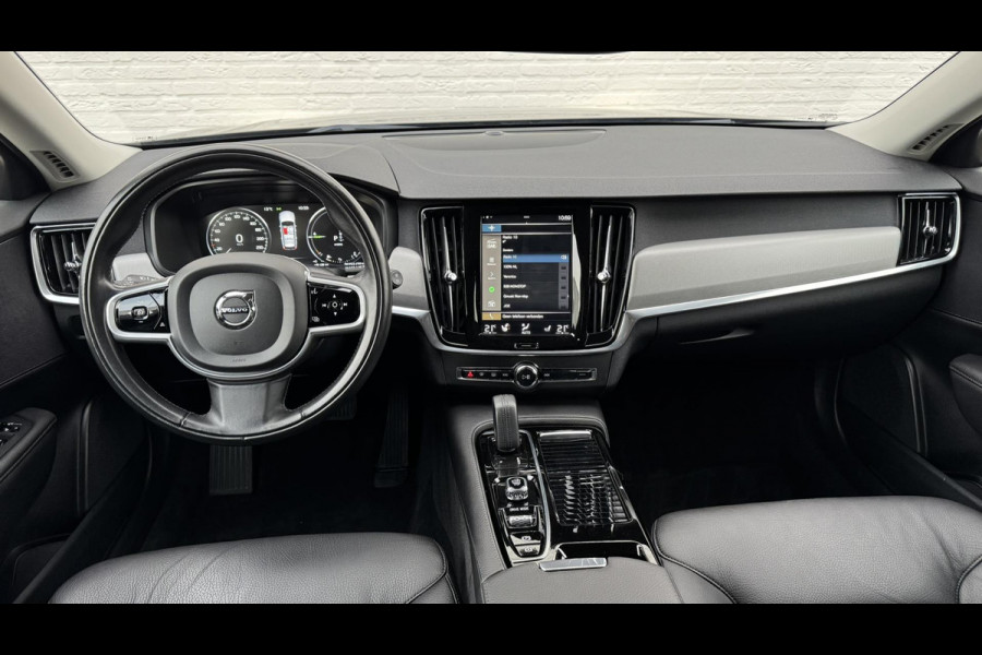 Volvo V90 2.0 T6 PHEV AWD SOH85% Automaat Adaptive cruise Climate Stuur-stoelverwarming Leer Apple / Android Dodehoekdetectie