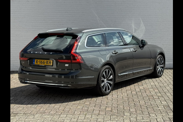 Volvo V90 2.0 T6 PHEV AWD SOH85% Automaat Adaptive cruise Climate Stuur-stoelverwarming Leer Apple / Android Dodehoekdetectie