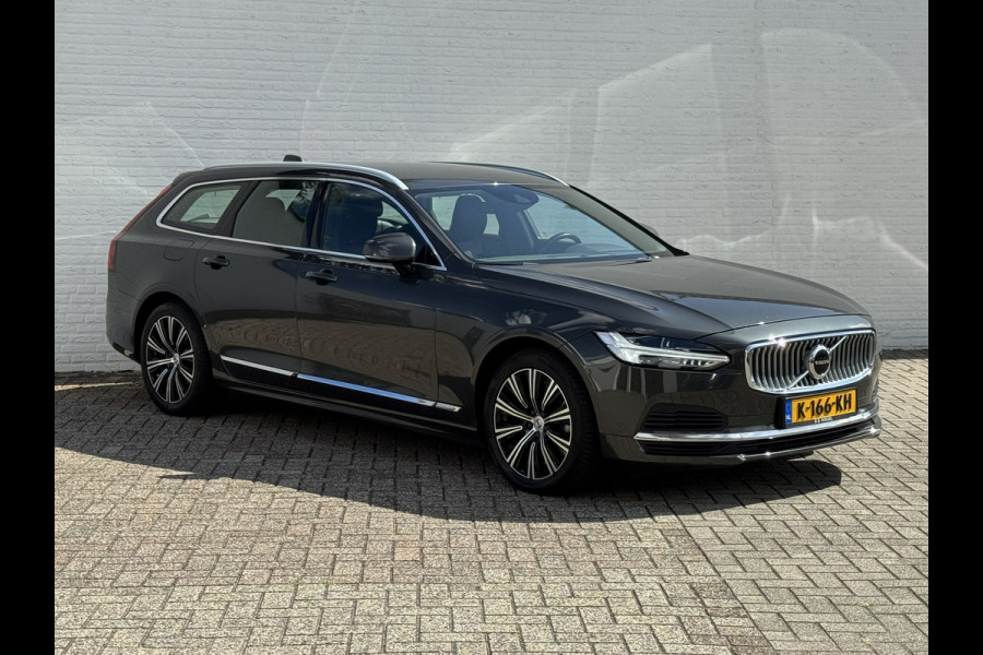 Volvo V90 2.0 T6 PHEV AWD SOH85% Automaat Adaptive cruise Climate Stuur-stoelverwarming Leer Apple / Android Dodehoekdetectie