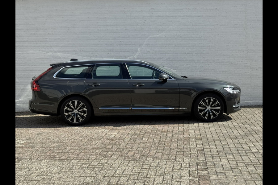 Volvo V90 2.0 T6 PHEV AWD SOH85% Automaat Adaptive cruise Climate Stuur-stoelverwarming Leer Apple / Android Dodehoekdetectie