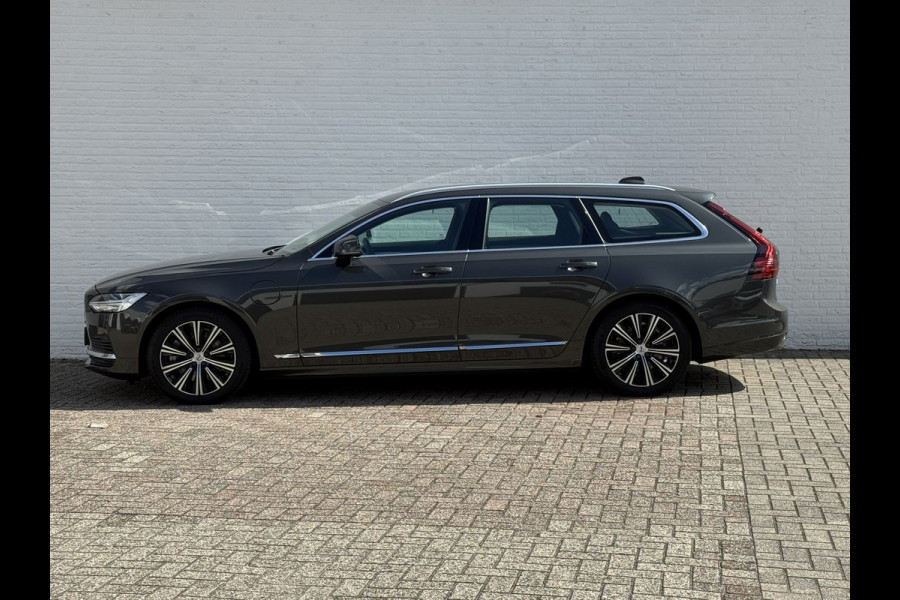 Volvo V90 2.0 T6 PHEV AWD SOH85% Automaat Adaptive cruise Climate Stuur-stoelverwarming Leer Apple / Android Dodehoekdetectie