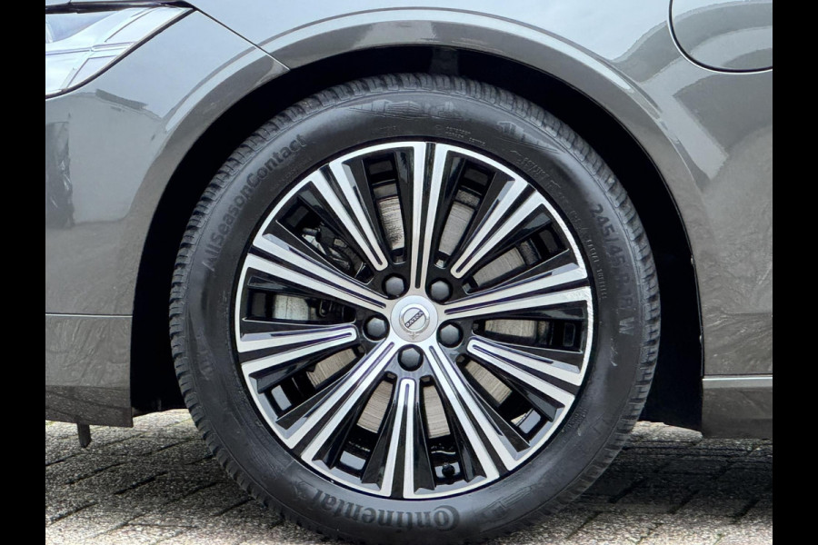 Volvo V90 2.0 T6 PHEV AWD SOH85% Automaat Adaptive cruise Climate Stuur-stoelverwarming Leer Apple / Android Dodehoekdetectie