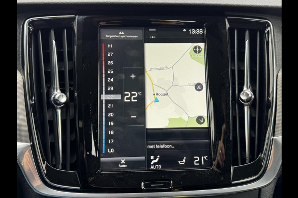 Volvo V90 2.0 T6 PHEV AWD SOH85% Automaat Adaptive cruise Climate Stuur-stoelverwarming Leer Apple / Android Dodehoekdetectie