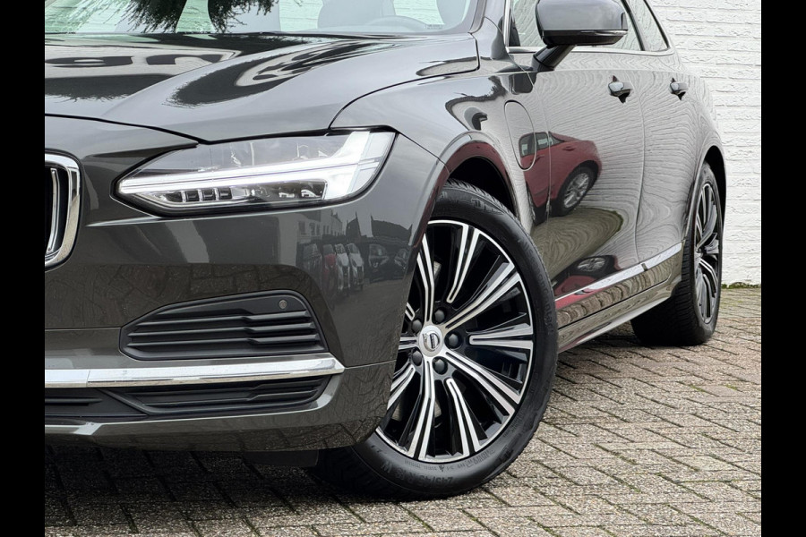 Volvo V90 2.0 T6 PHEV AWD SOH85% Automaat Adaptive cruise Climate Stuur-stoelverwarming Leer Apple / Android Dodehoekdetectie