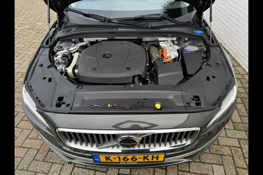 Volvo V90 2.0 T6 PHEV AWD SOH85% Automaat Adaptive cruise Climate Stuur-stoelverwarming Leer Apple / Android Dodehoekdetectie
