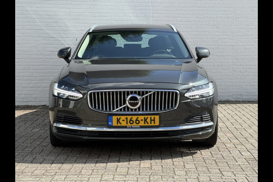 Volvo V90 2.0 T6 PHEV AWD SOH85% Automaat Adaptive cruise Climate Stuur-stoelverwarming Leer Apple / Android Dodehoekdetectie