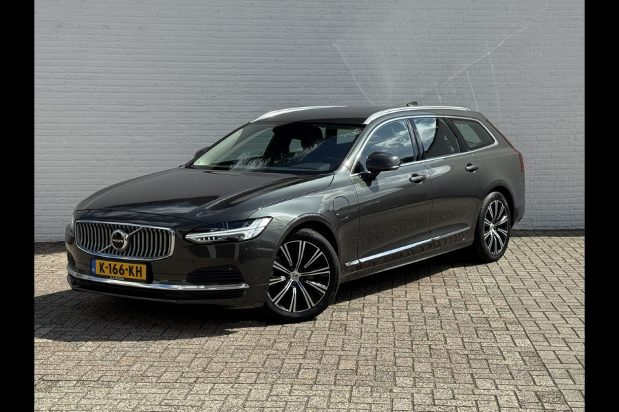 Volvo V90 2.0 T6 PHEV AWD SOH85% Automaat Adaptive cruise Climate Stuur-stoelverwarming Leer Apple / Android Dodehoekdetectie