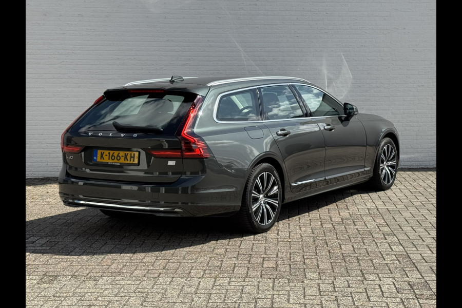 Volvo V90 2.0 T6 PHEV AWD SOH85% Automaat Adaptive cruise Climate Stuur-stoelverwarming Leer Apple / Android Dodehoekdetectie