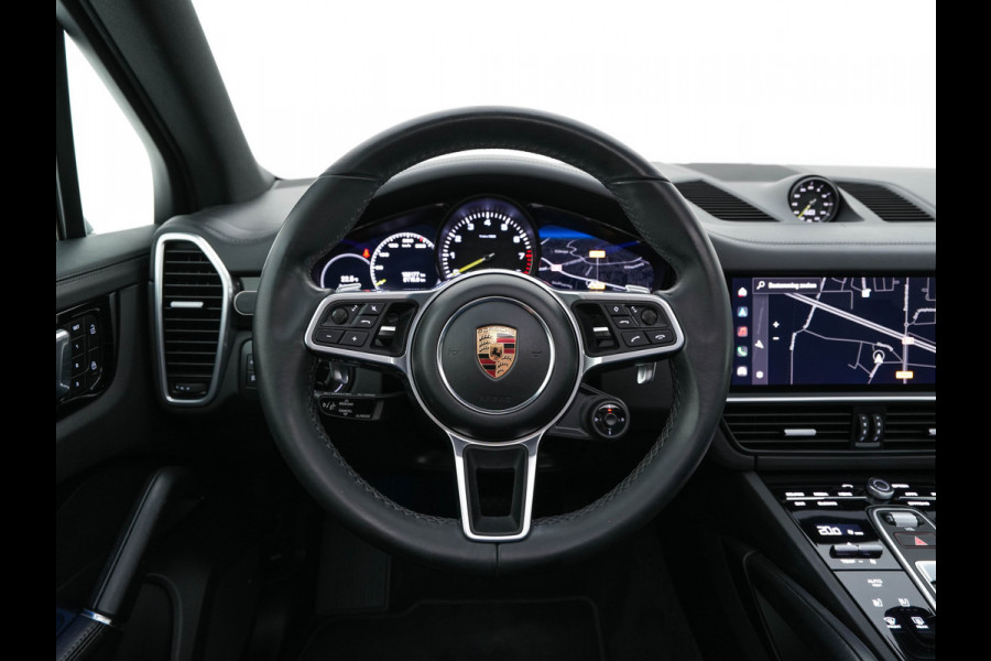 Porsche Cayenne 3.0 E-Hybrid AWD (Plug-in) {SoH-100%} (INCL-BTW) *PANO | LEATHER | FULL-LED | SPORTCHRONO | MEMORY-PACK | BOSE-AUDIO | TOPVIEW | HEATED/VENTILATED-SPORTSEATS | DAB | NAVI-FULLAMP | PRIVACY-GLASS | SHIFTPADDLES | TOWBAR | 22''AL