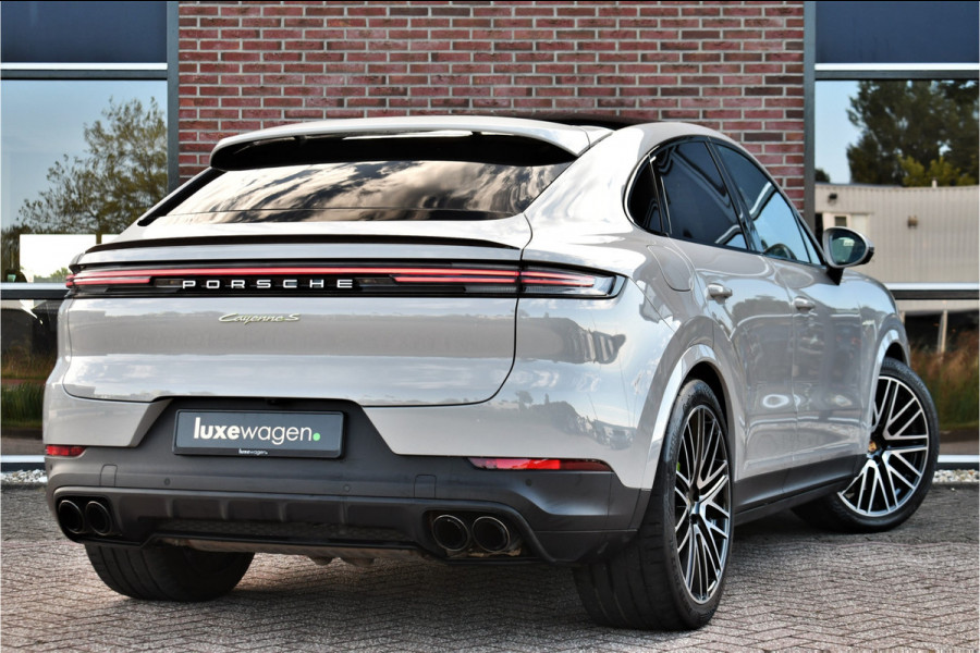 Porsche Cayenne Coupé 3.0 S E-Hybrid Pano Trekh ACC HUD 360 Chrono 22inch