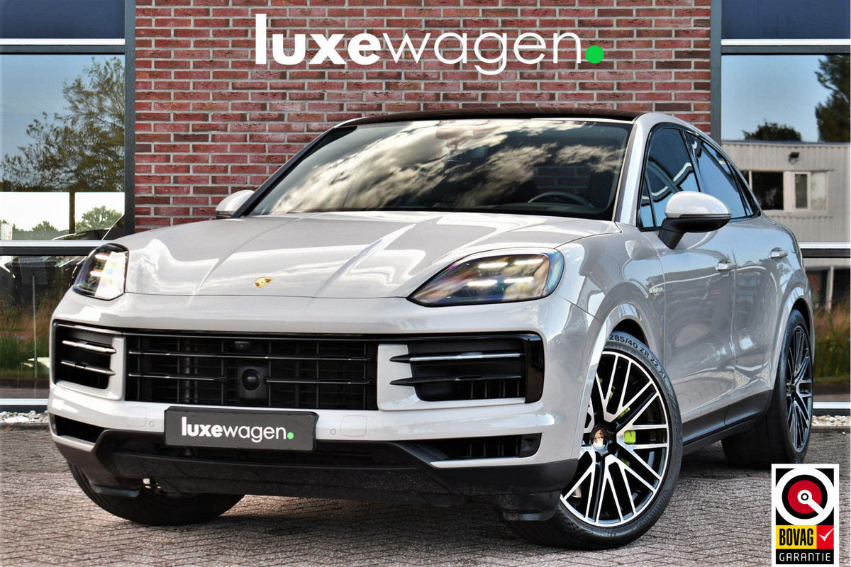 Porsche Cayenne Coupé 3.0 S E-Hybrid Pano Trekh ACC HUD 360 Chrono 22inch