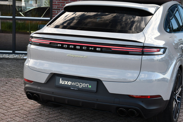 Porsche Cayenne Coupé 3.0 S E-Hybrid Pano Trekh ACC HUD 360 Chrono 22inch