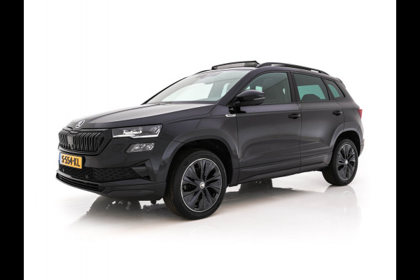 Škoda Karoq 1.5 TSI ACT Sportline Business (INCL-BTW) Aut. *PANO | DIGI-COCKPIT | FULL-LED | ADAPTIVE-CRUISE | HEATED-SPORTSEATS | TOPVIEW |  AMBIENTLIGHT | NAVI-FULLMAP | KEYLESS | DAB+ | TOWBAR | PRIVACYGLASS | 18''ALU*