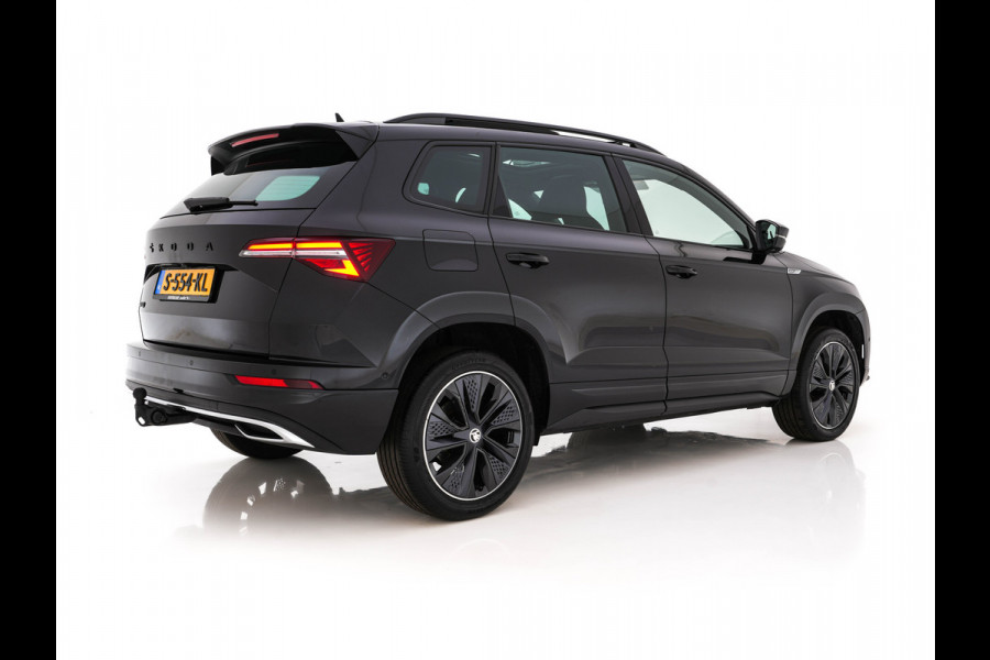 Škoda Karoq 1.5 TSI ACT Sportline Business (INCL-BTW) Aut. *PANO | DIGI-COCKPIT | FULL-LED | ADAPTIVE-CRUISE | HEATED-SPORTSEATS | TOPVIEW |  AMBIENTLIGHT | NAVI-FULLMAP | KEYLESS | DAB+ | TOWBAR | PRIVACYGLASS | 18''ALU*