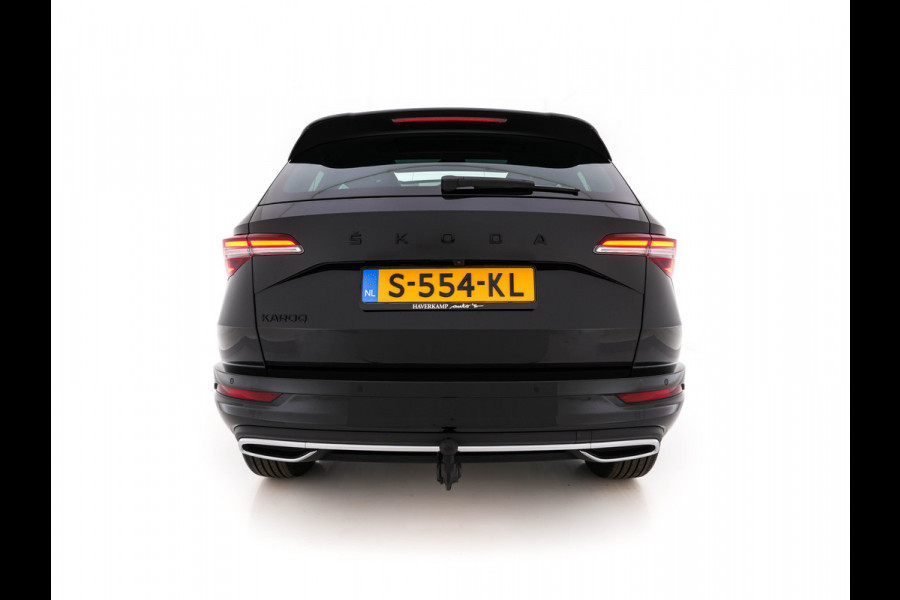 Škoda Karoq 1.5 TSI ACT Sportline Business (INCL-BTW) Aut. *PANO | DIGI-COCKPIT | FULL-LED | ADAPTIVE-CRUISE | HEATED-SPORTSEATS | TOPVIEW |  AMBIENTLIGHT | NAVI-FULLMAP | KEYLESS | DAB+ | TOWBAR | PRIVACYGLASS | 18''ALU*