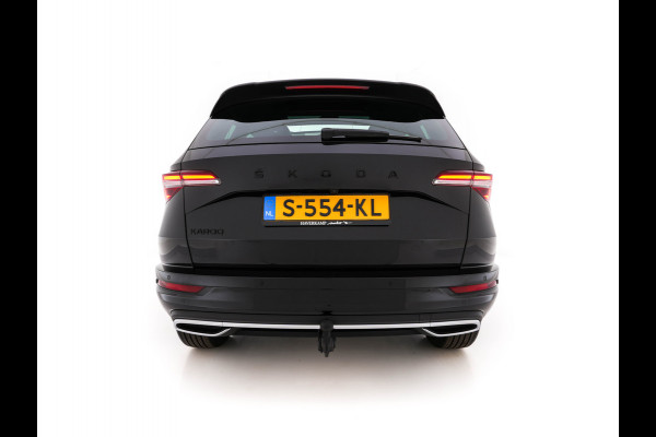 Škoda Karoq 1.5 TSI ACT Sportline Business (INCL-BTW) Aut. *PANO | DIGI-COCKPIT | FULL-LED | ADAPTIVE-CRUISE | HEATED-SPORTSEATS | TOPVIEW |  AMBIENTLIGHT | NAVI-FULLMAP | KEYLESS | DAB+ | TOWBAR | PRIVACYGLASS | 18''ALU*