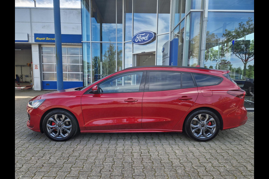 Ford FOCUS Wagon 1.0 EcoBoost Hybrid ST Line X Bellen voor bezichtiging | Fantastic Red | Winterpack | Driver Ass Pack | Camera | Origin NL Auto |