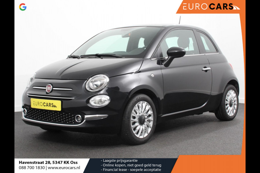 Fiat 500 1.0 Hybrid Dolcevita Finale Panorama dak Climate Control Cruise Control Navigatie Apple Carplay/Android Auto Dab Digitale Cockpit Parkeer Sensoren Lichtmetalen Velgen Led