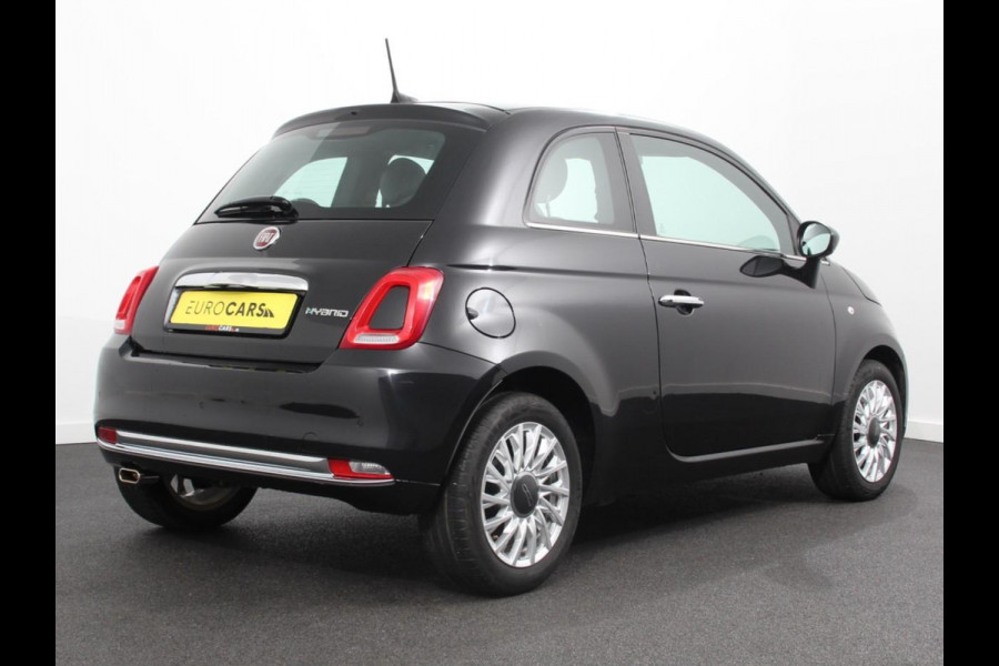 Fiat 500 1.0 Hybrid Dolcevita Finale Panorama dak Climate Control Cruise Control Navigatie Apple Carplay/Android Auto Dab Digitale Cockpit Parkeer Sensoren Lichtmetalen Velgen Led