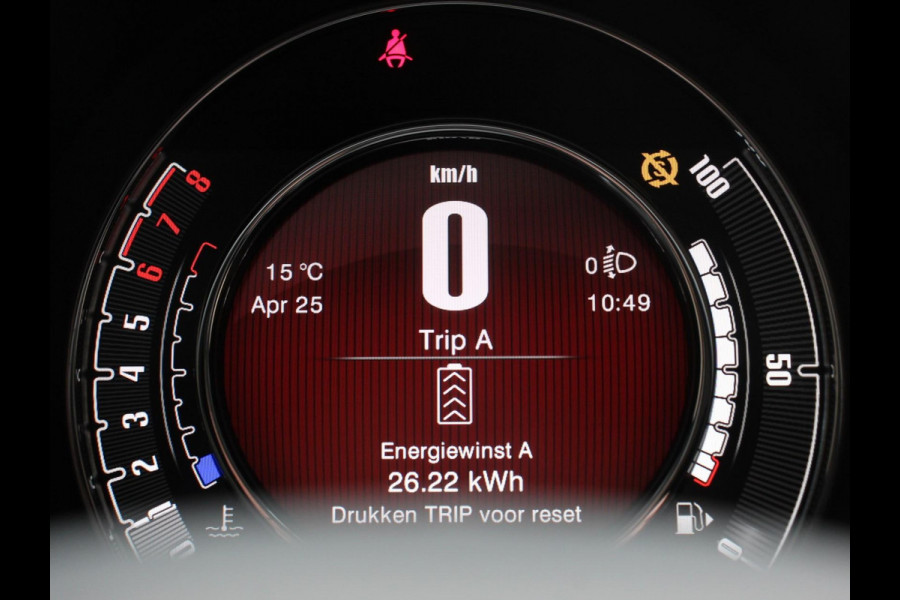 Fiat 500 1.0 Hybrid Dolcevita Finale Panorama dak Climate Control Cruise Control Navigatie Apple Carplay/Android Auto Dab Digitale Cockpit Parkeer Sensoren Lichtmetalen Velgen Led