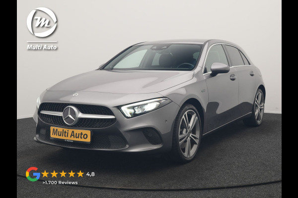Mercedes-Benz A-Klasse 250 e Progressive PHEV 218pk Dealer O.H. | Camera | Lederen Sportstoelen Ventilatie & Verwarmd | Burmester Audio | Blis | Sfeerverlichting | Apple Carplay | LED Koplampen | Cruise Control | Navigatie | DAB | 19"L.M | Plug In Hybrid