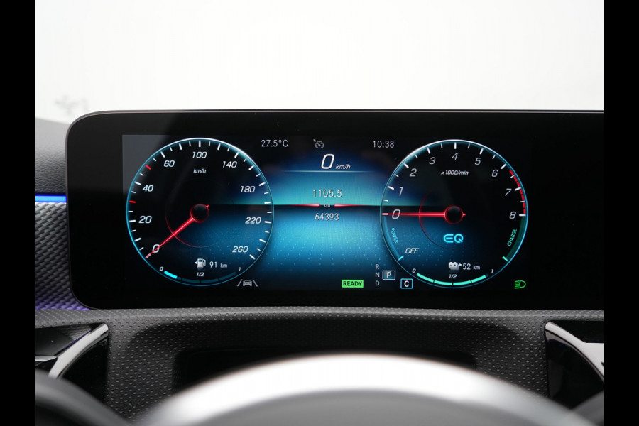 Mercedes-Benz A-Klasse 250 e Progressive PHEV 218pk Dealer O.H. | Camera | Lederen Sportstoelen Ventilatie & Verwarmd | Burmester Audio | Blis | Sfeerverlichting | Apple Carplay | LED Koplampen | Cruise Control | Navigatie | DAB | 19"L.M | Plug In Hybrid