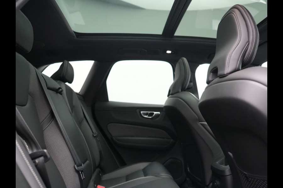 Volvo XC60 T6 AWD R-Design PHEV 340pk Dealer O.H. | Panodak | Adaptive Cruise | Head Up | 360 Camera | Harman / Kardon | Lederen Sportstoelen Memory & Verwarmd | Stuur Verwarmd | Google Assistent | Keyless | Apple Carplay | Navigatie | DAB | Plug In Hybrid |