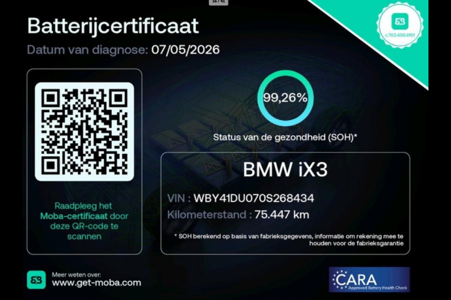 BMW iX3 Executive M-Sport 80 kWh 99% SOH Shadow LCI FACELIFT