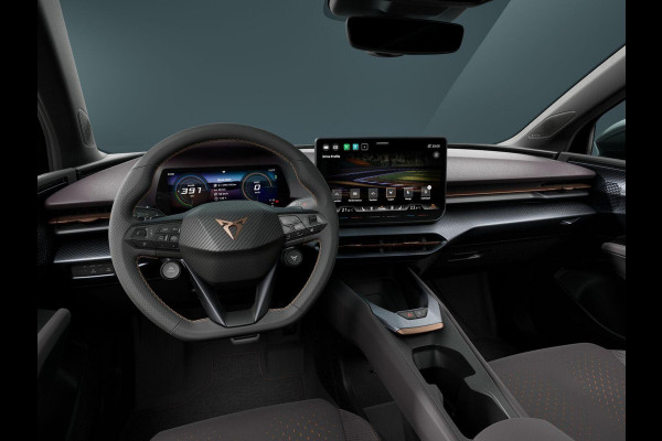 CUPRA Raval VZ 56 kWh 226PK | Panoramadak | Sennheiser Ambeo | Sperdifferentieel | DCC | Lederen Elektrisch Verstelbare Stoelen | 19 Inch LM | ACC | 360 Camera |