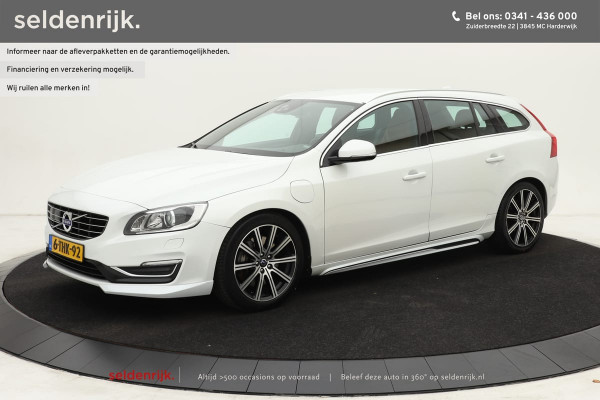 Volvo V60 2.4 D6 AWD Plug In Summum *All in Prijs*| Heico Sportiv | Rica Tuning Stage 2 | Xenon | Volleder | Family line