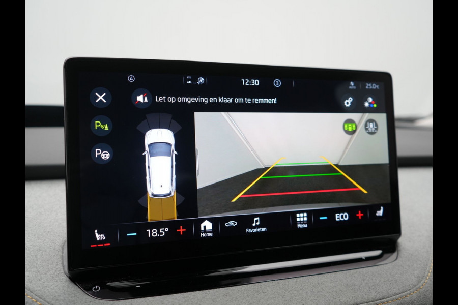 Škoda ENYAQ iV 80 Business Edition Plus 204pk Dealer O.H. | Adaptive Cruise | Head Up | Camera | Alcantara Sportstoelen Memory & Verwarmd | Warmtepomp | Keyless | Blis | Crystal LED | Stuur Verwarmd | Sfeerverlichting | Apple Carplay | Navigatie |
